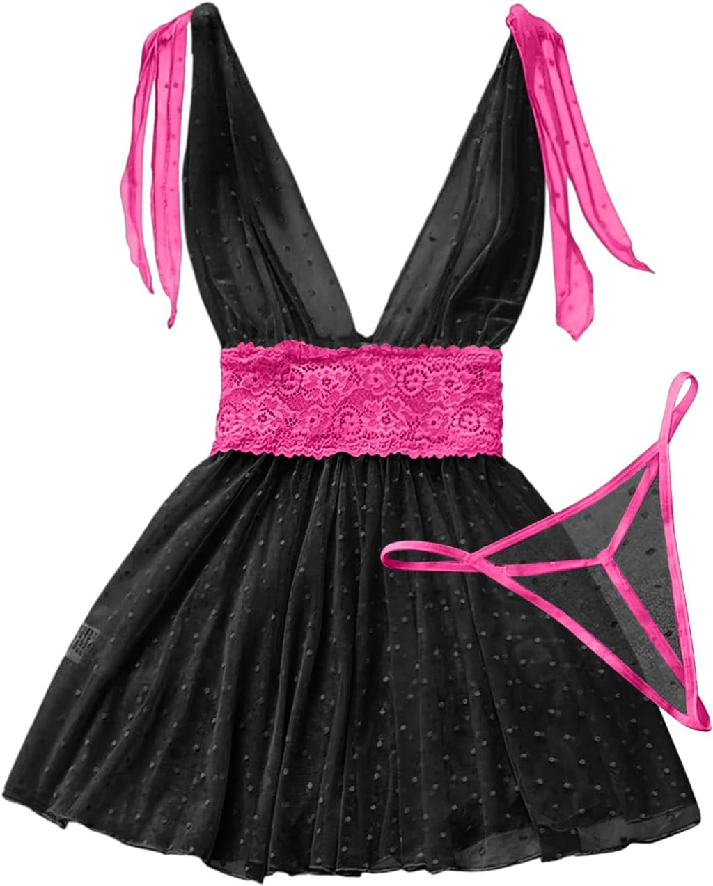 The Sultry Allure | Exotic Mesh Babydoll The Ultimate Sultry Allure Experience