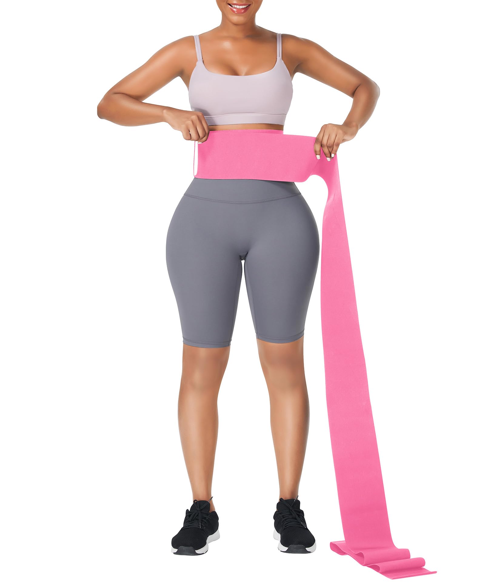 The Hourglass Wrap | Seamless Adjustable Waist Snatcher Adjustable Tension Grip