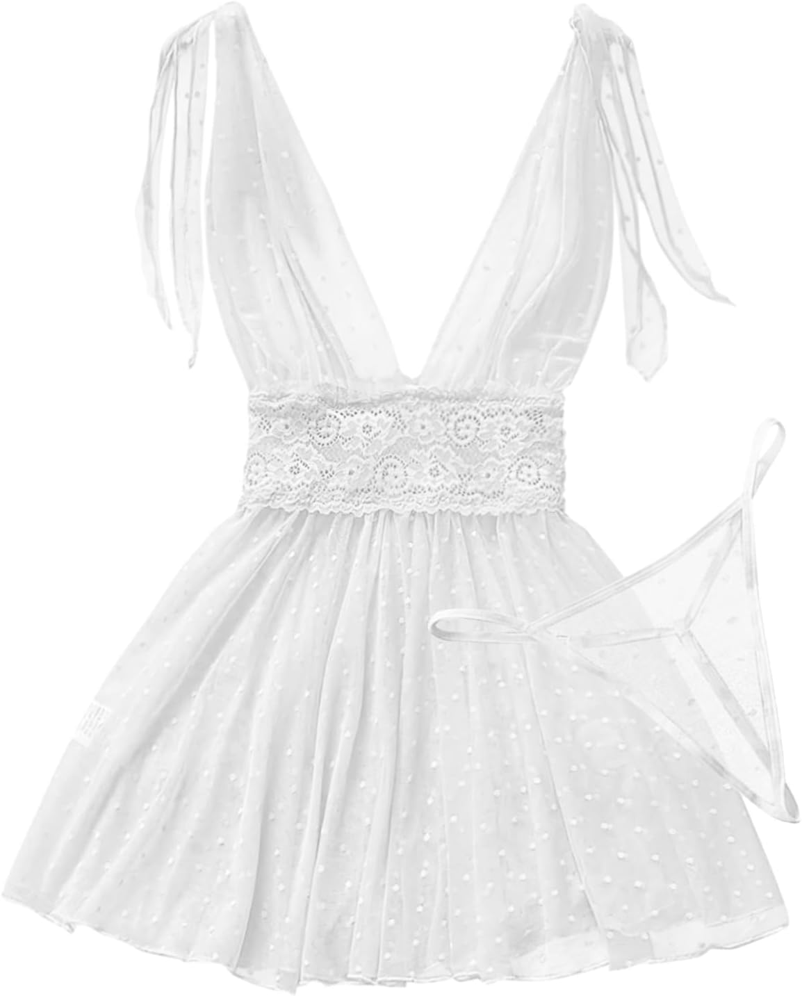 The Sultry Allure | Exotic Mesh Babydoll
