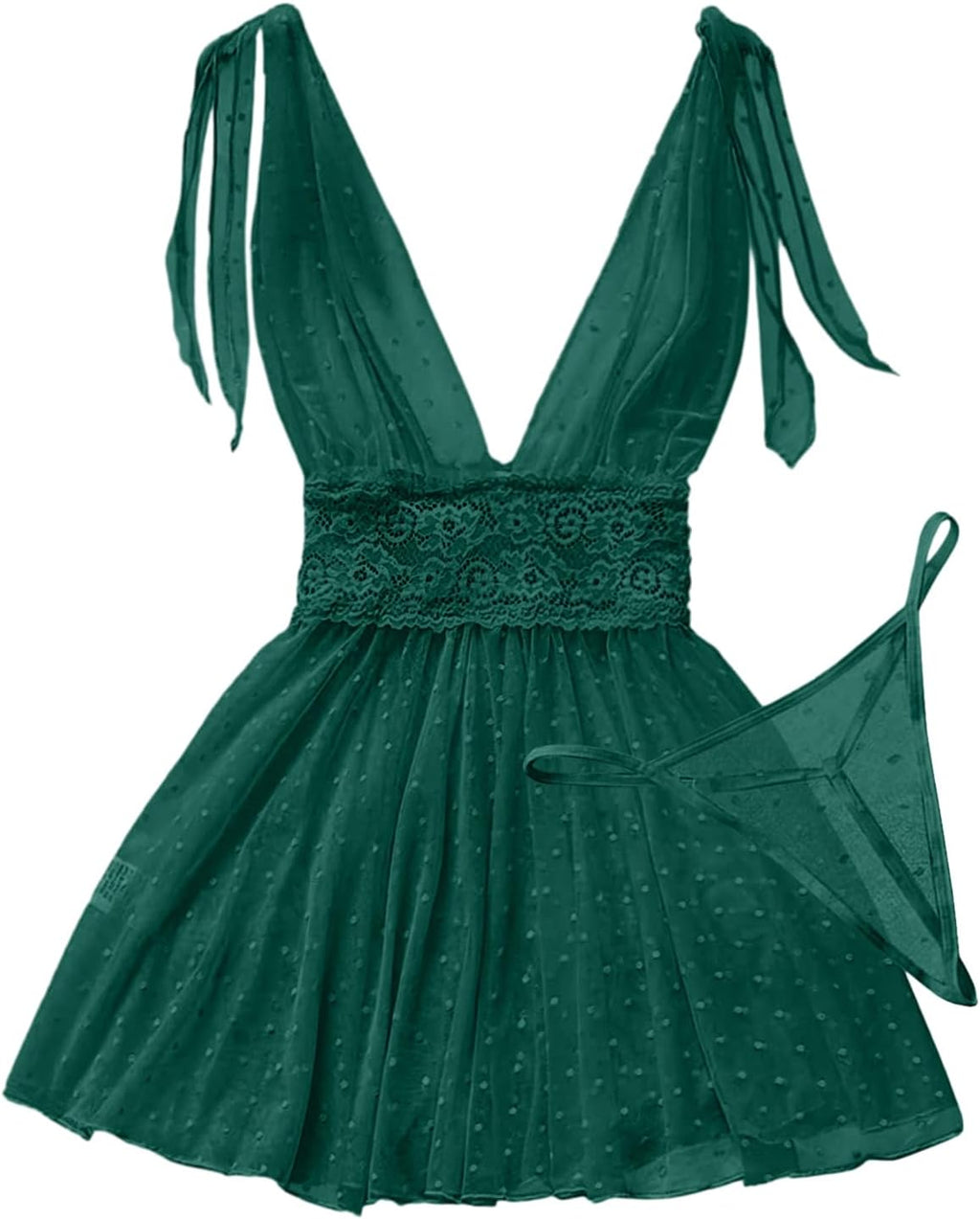 The Sultry Allure | Exotic Mesh Babydoll