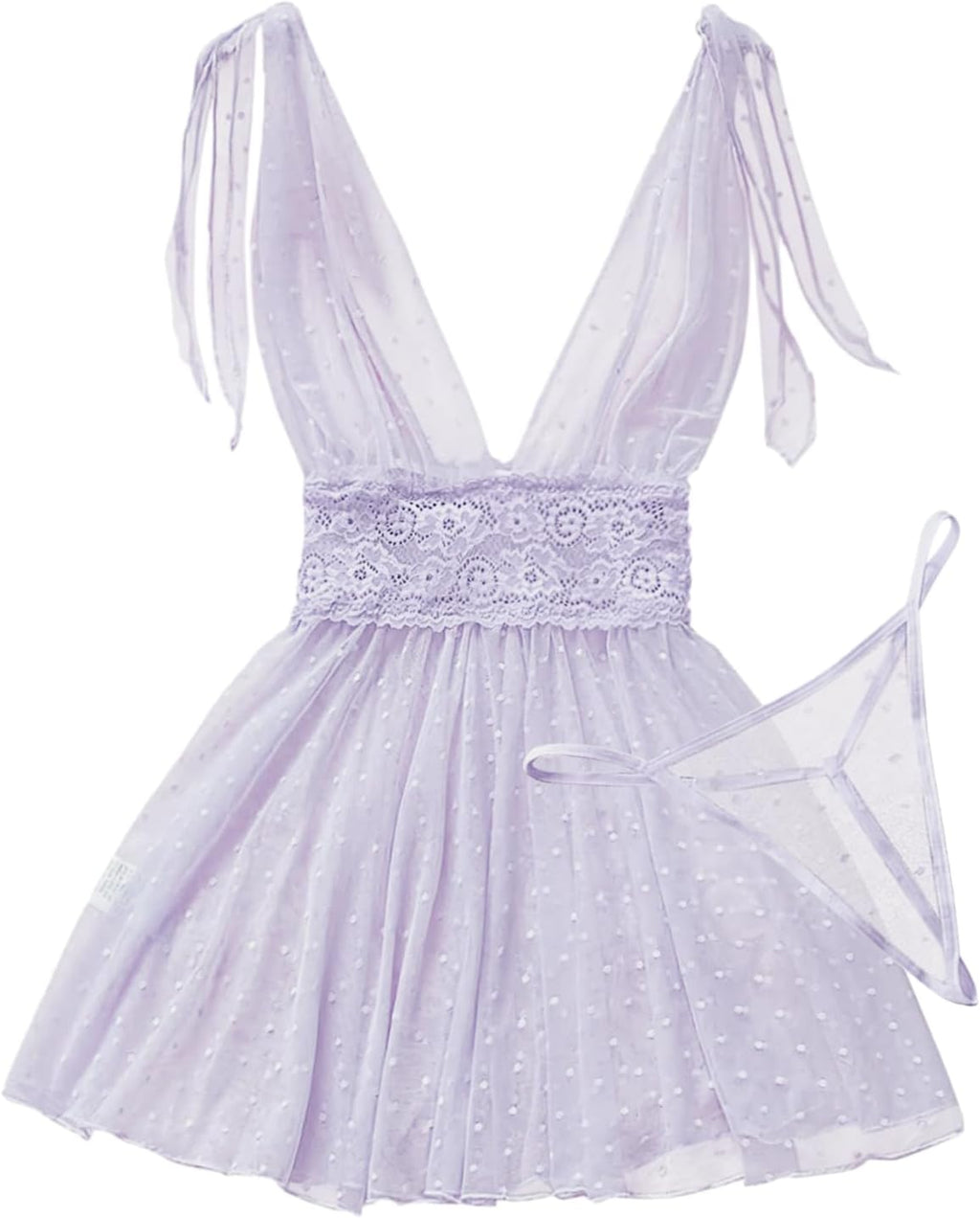 The Sultry Allure | Exotic Mesh Babydoll
