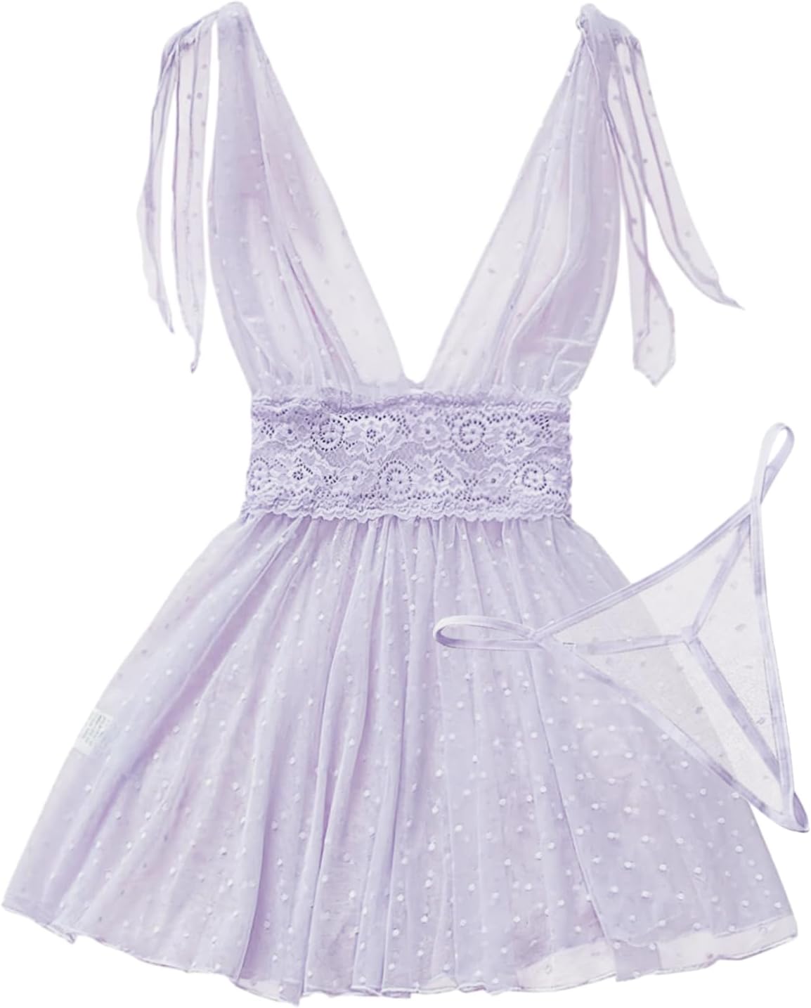The Sultry Allure | Exotic Mesh Babydoll