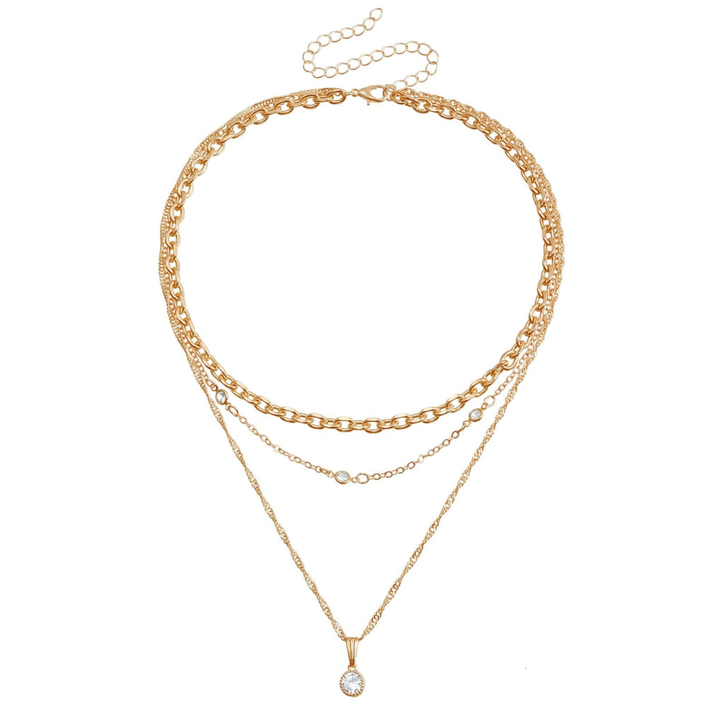 GIGB PBDK Chunky Gold Choker Necklace for Women,Trendy Silver Statement Necklace Long Snake Chain Drop Necklace,Charm Prom Body Jewelry Accessories Gifts