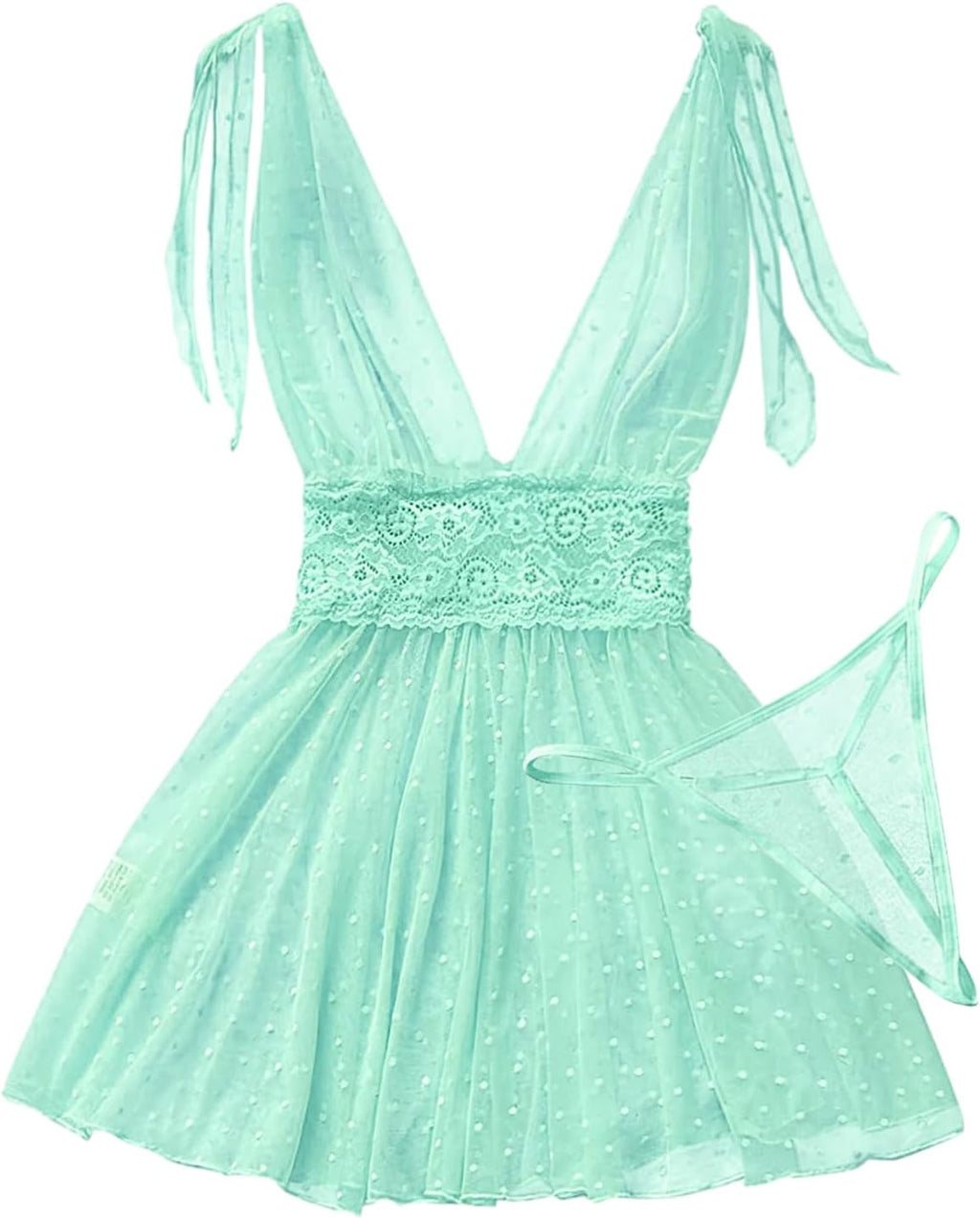 The Sultry Allure | Exotic Mesh Babydoll
