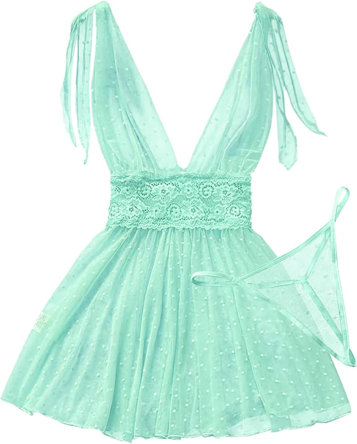The Sultry Allure | Exotic Mesh Babydoll