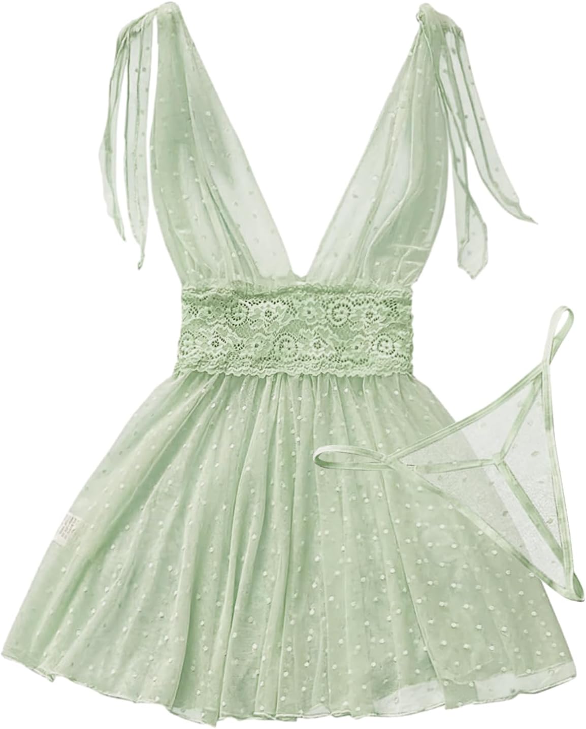 The Sultry Allure | Exotic Mesh Babydoll