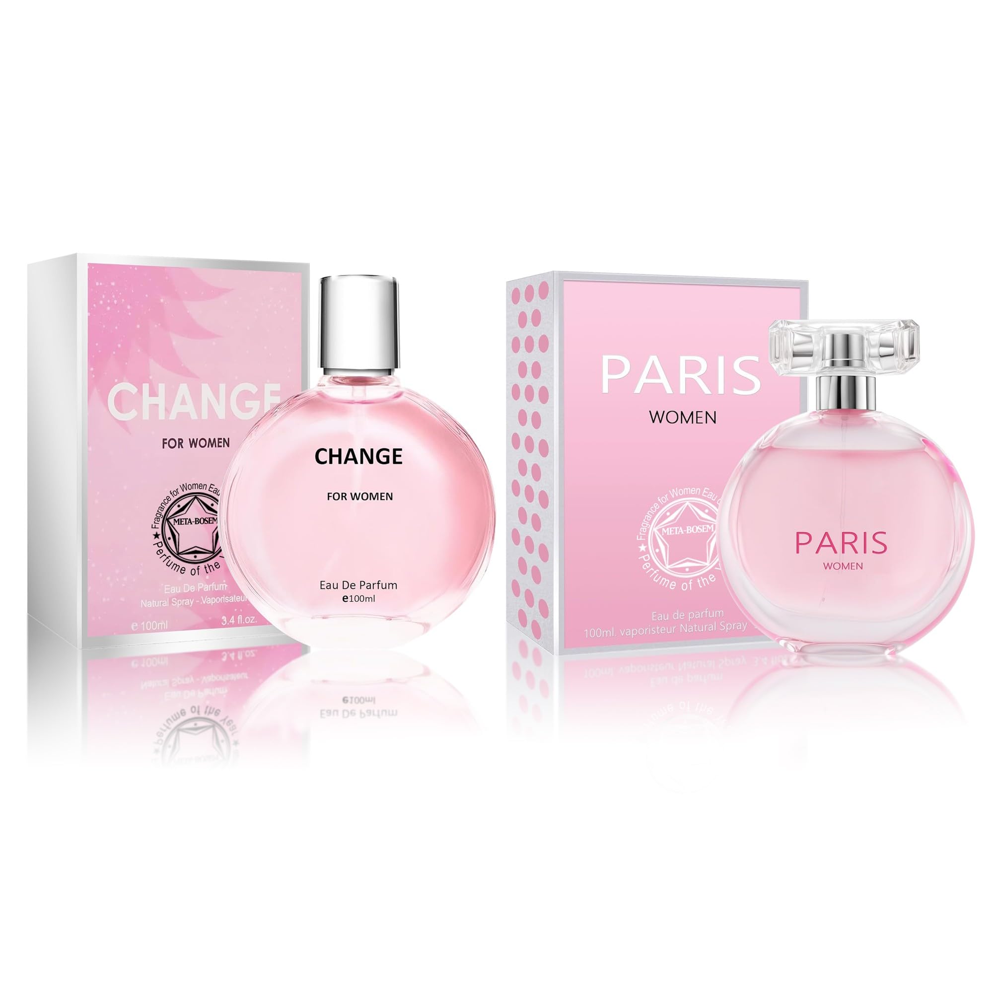The Radiant Crystal Duo | 2-Piece Boutique Fragrance Set Lifestyle Flatlay with Floral Accents


