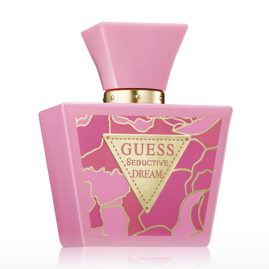 Guess Seductive Dream | Signature Eau de Toilette Atomizer and Silver Cap Detail