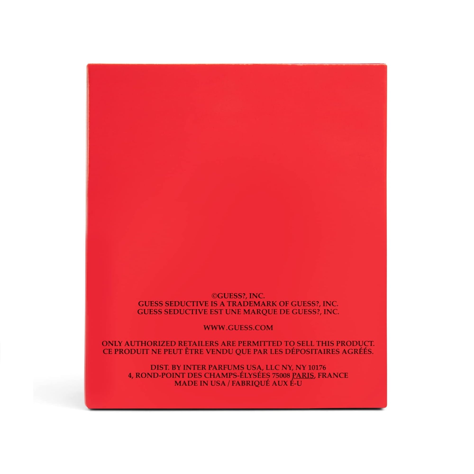 Guess Seductive Red | Eau de Toilette For Her Unboxing Experience Detail
