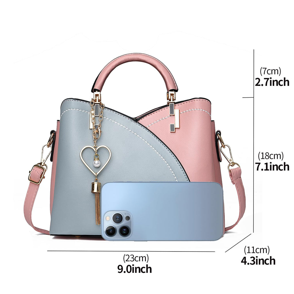 Xiaoyu Small Purses and Handbags for Women Fashion Crossbody Bag Lightweight Shoulder Bag Top Handle Satchel Purse