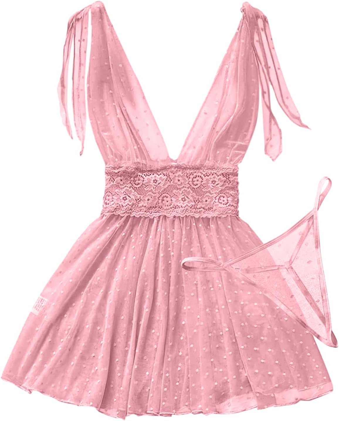 The Sultry Allure | Exotic Mesh Babydoll