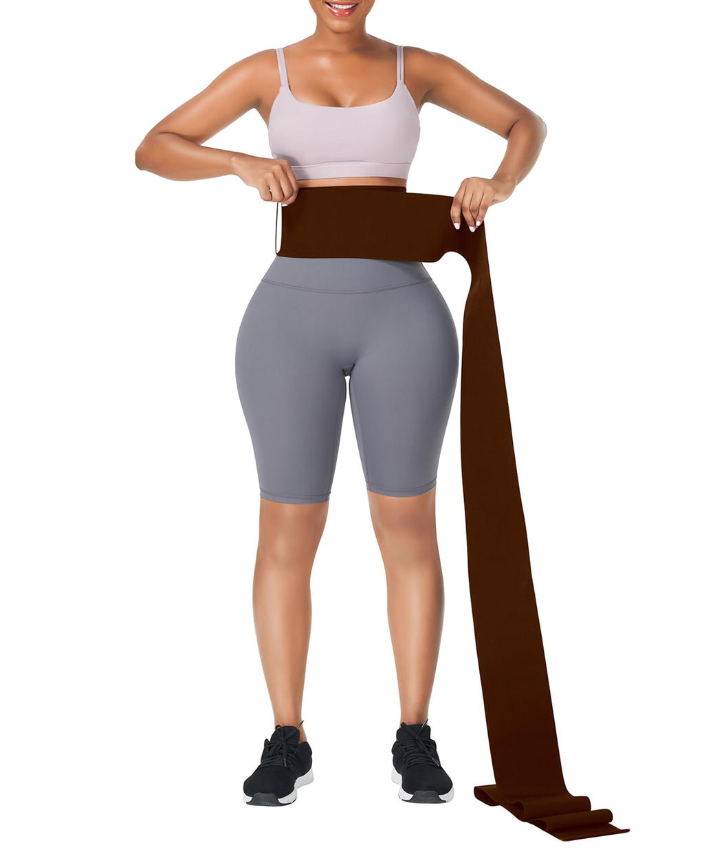 The Hourglass Wrap | Seamless Adjustable Waist Snatcher Gym and Fitness Use