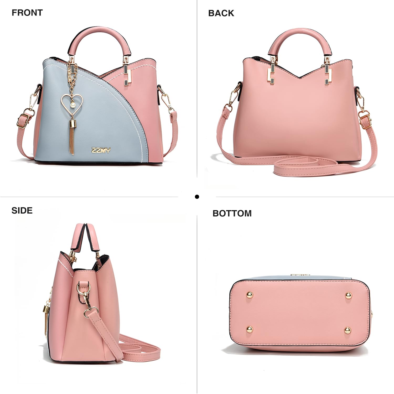 Xiaoyu Small Purses and Handbags for Women Fashion Crossbody Bag Lightweight Shoulder Bag Top Handle Satchel Purse