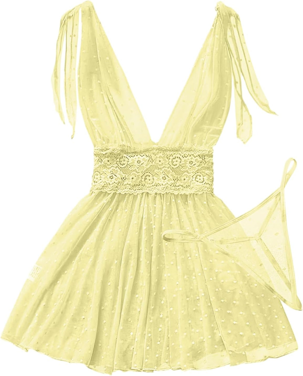 The Sultry Allure | Exotic Mesh Babydoll