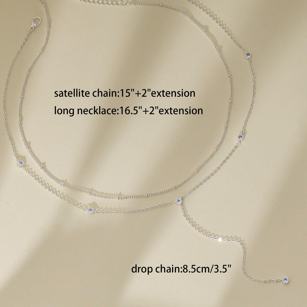 Gold Necklace for Women, Dainty Gold Long Necklaces 14k Gold Plated Prom Lariat Necklace Cute Choker Necklaces for Women Trendy Stuff Fashion Costume Gold Accessories Christmas Jewelry Gifts