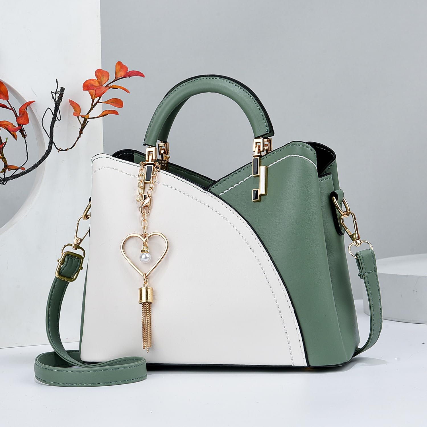 Xiaoyu Small Purses and Handbags for Women Fashion Crossbody Bag Lightweight Shoulder Bag Top Handle Satchel Purse