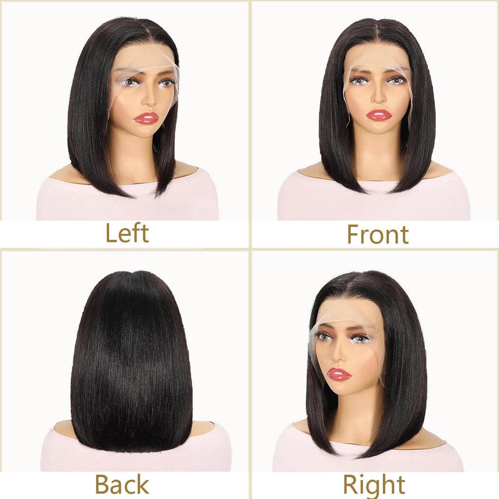 The Sleek Sultress | 180% Density HD Lace Bob Lifestyle Morning Routine Shot