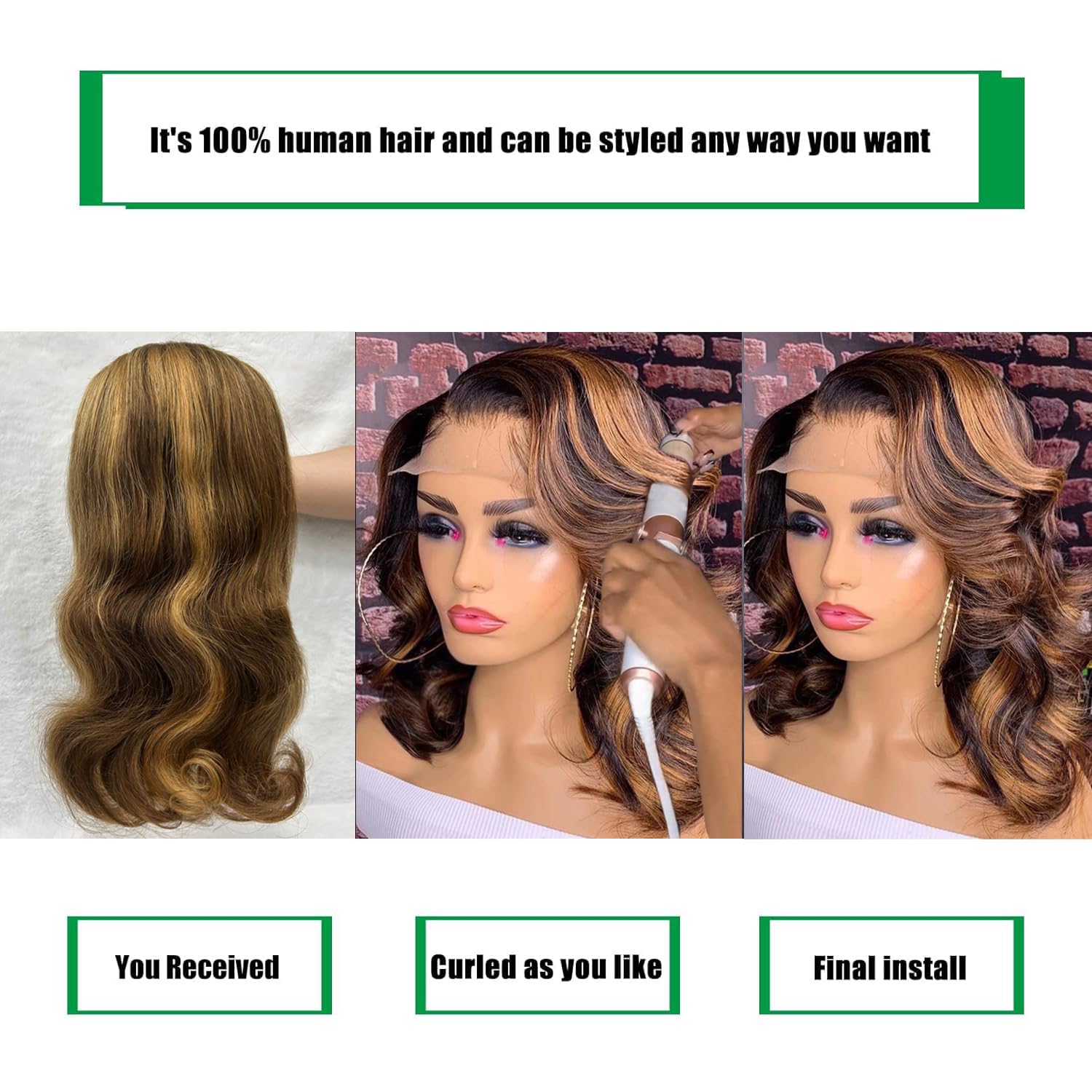 The Douyin Divine | 13x4 HD Lace Body Wave Bob Seductress Beauty Signature Collection Tag

