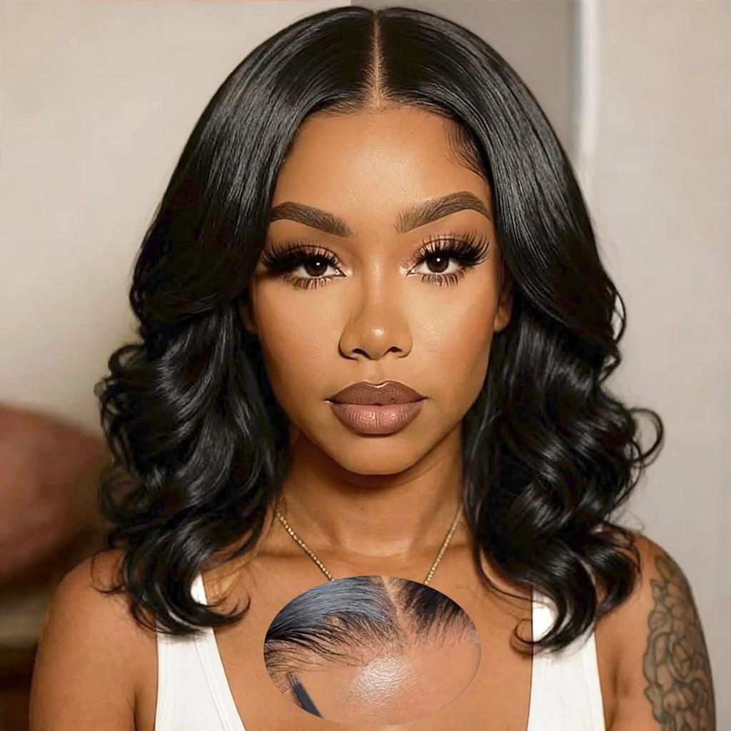 The Douyin Divine | 13x4 HD Lace Body Wave Bob Modern Soft Wave Hair Flow

