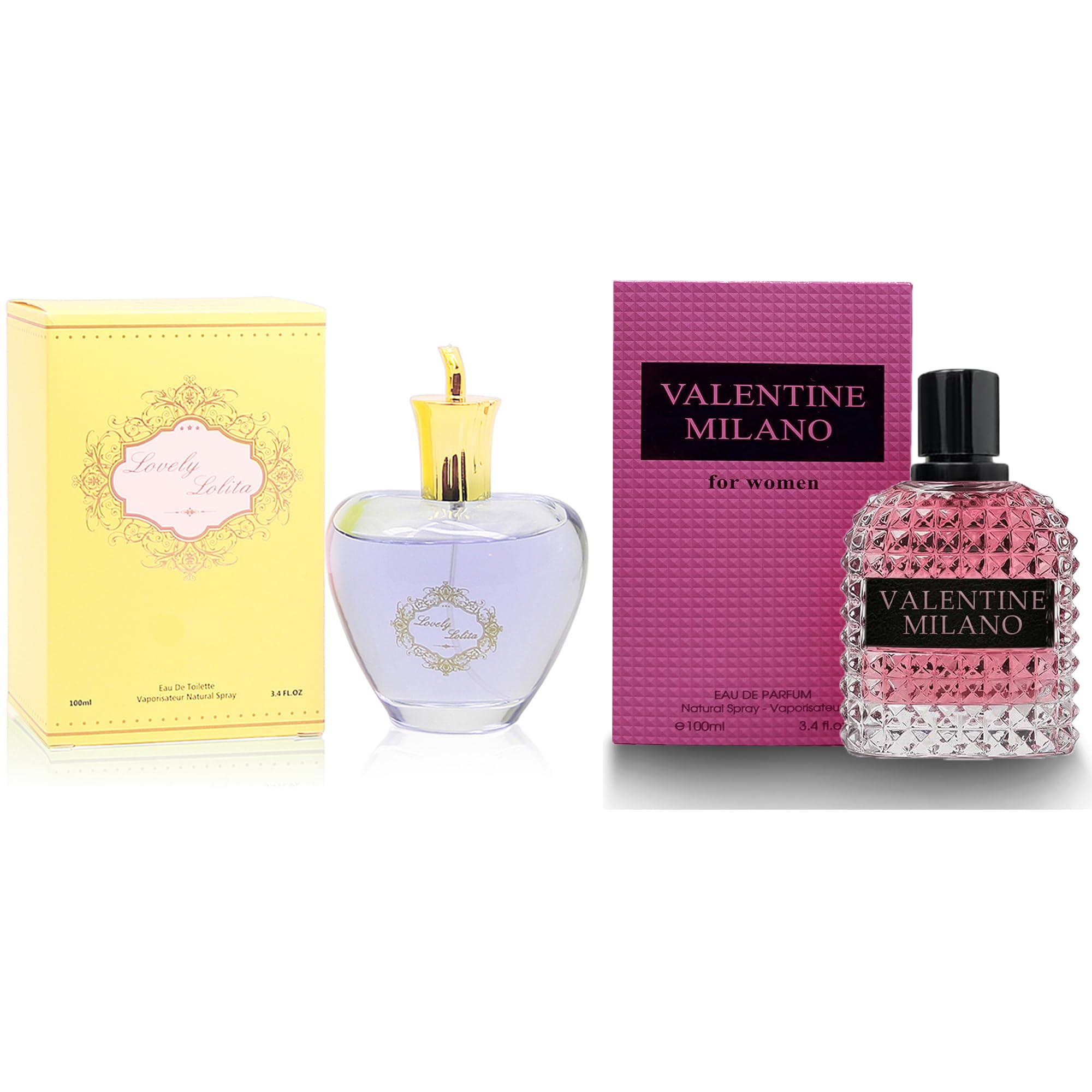 The Radiant Crystal Duo | 2-Piece Boutique Fragrance Set Signature Boutique Logo on Packaging

