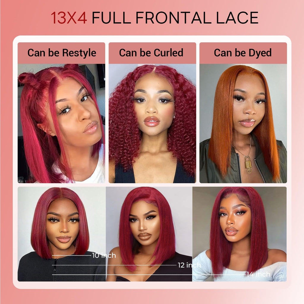The Sleek Sultress | 180% Density HD Lace Bob