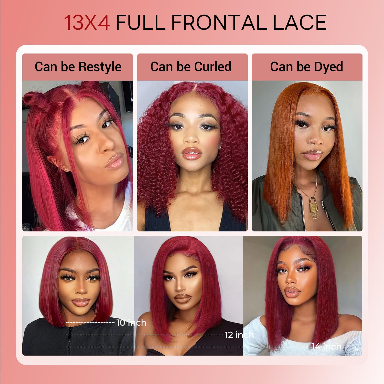 The Sleek Sultress | 180% Density HD Lace Bob