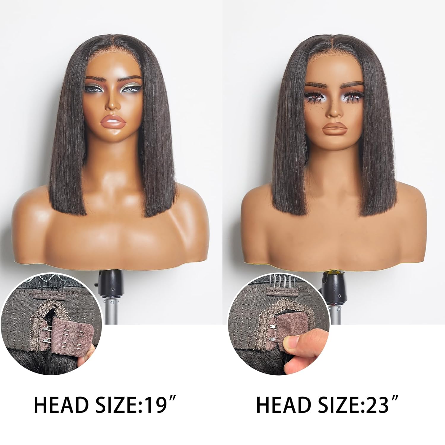 The Royal Empress | 250% Density Glueless HD Bob Silky Human Hair Swing and Movement