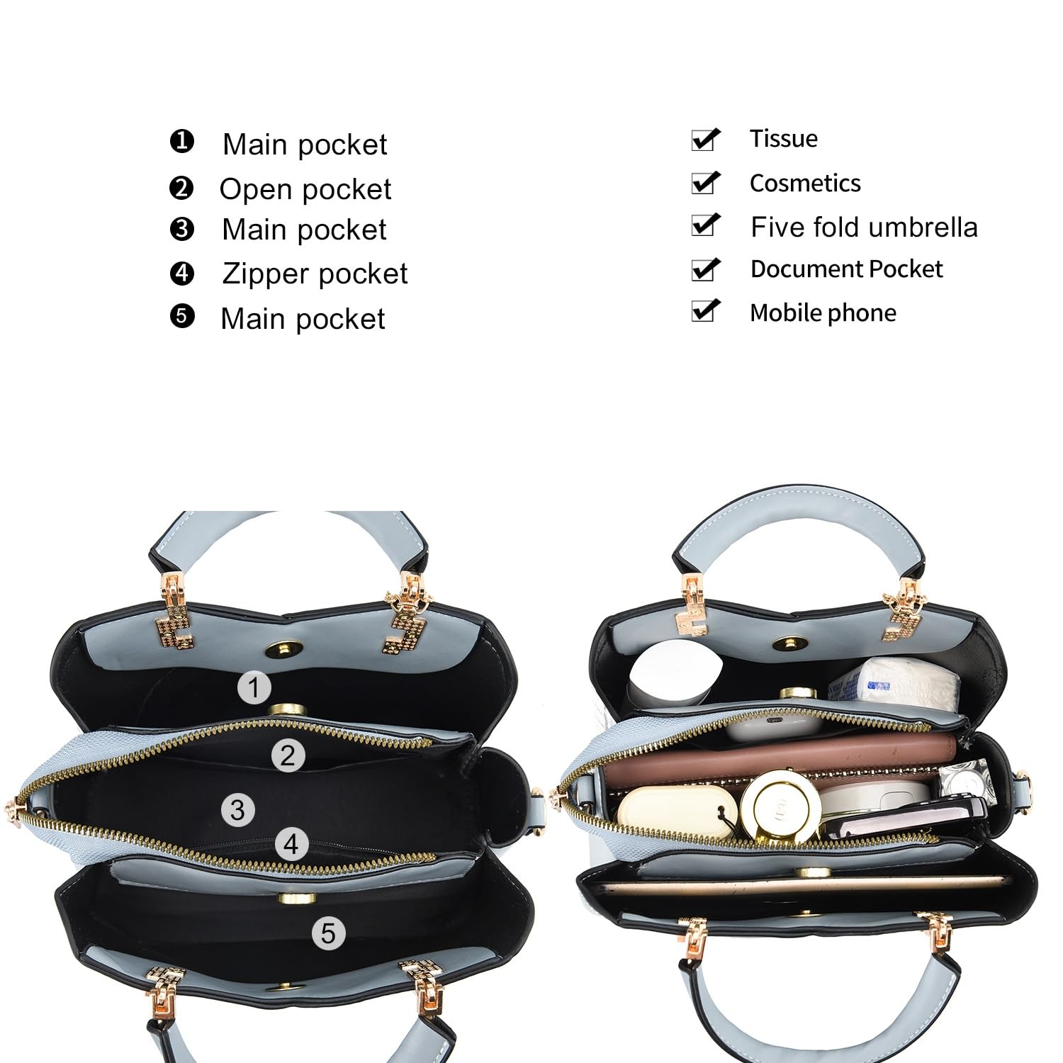 Xiaoyu Small Purses and Handbags for Women Fashion Crossbody Bag Lightweight Shoulder Bag Top Handle Satchel Purse