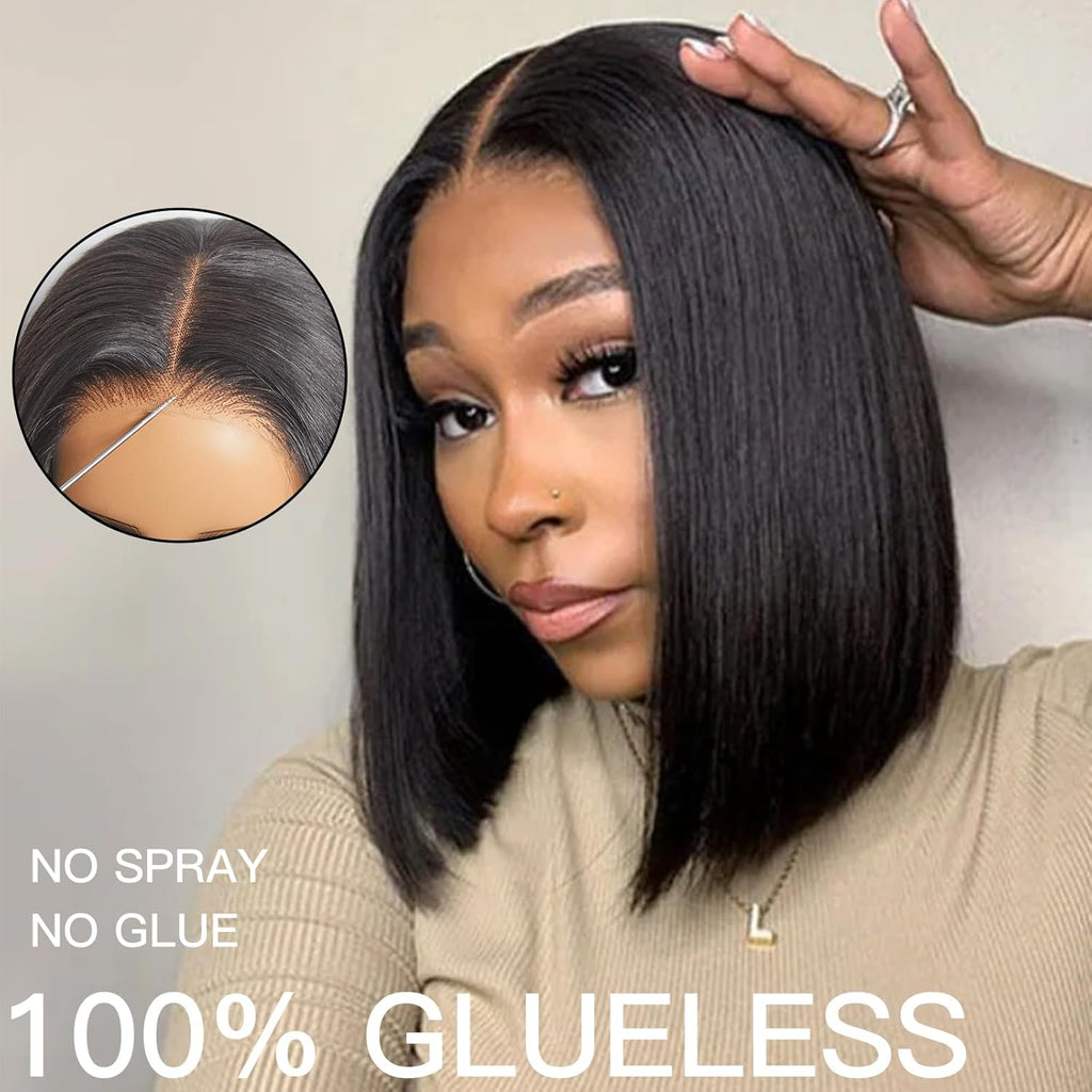 The Royal Empress | 250% Density Glueless HD Bob Fullness and Thickness Showcase