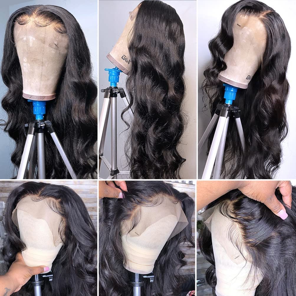 The Douyin Divine | 13x4 HD Lace Body Wave Bob Model Side Silhouette Angle
