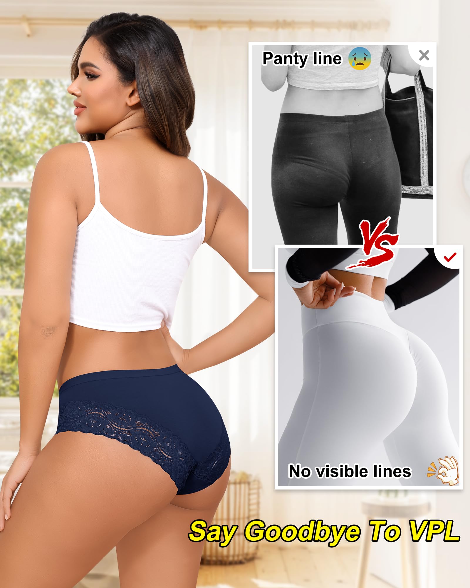 The Everyday Elegance | 6-Piece Cotton &amp; Lace Set