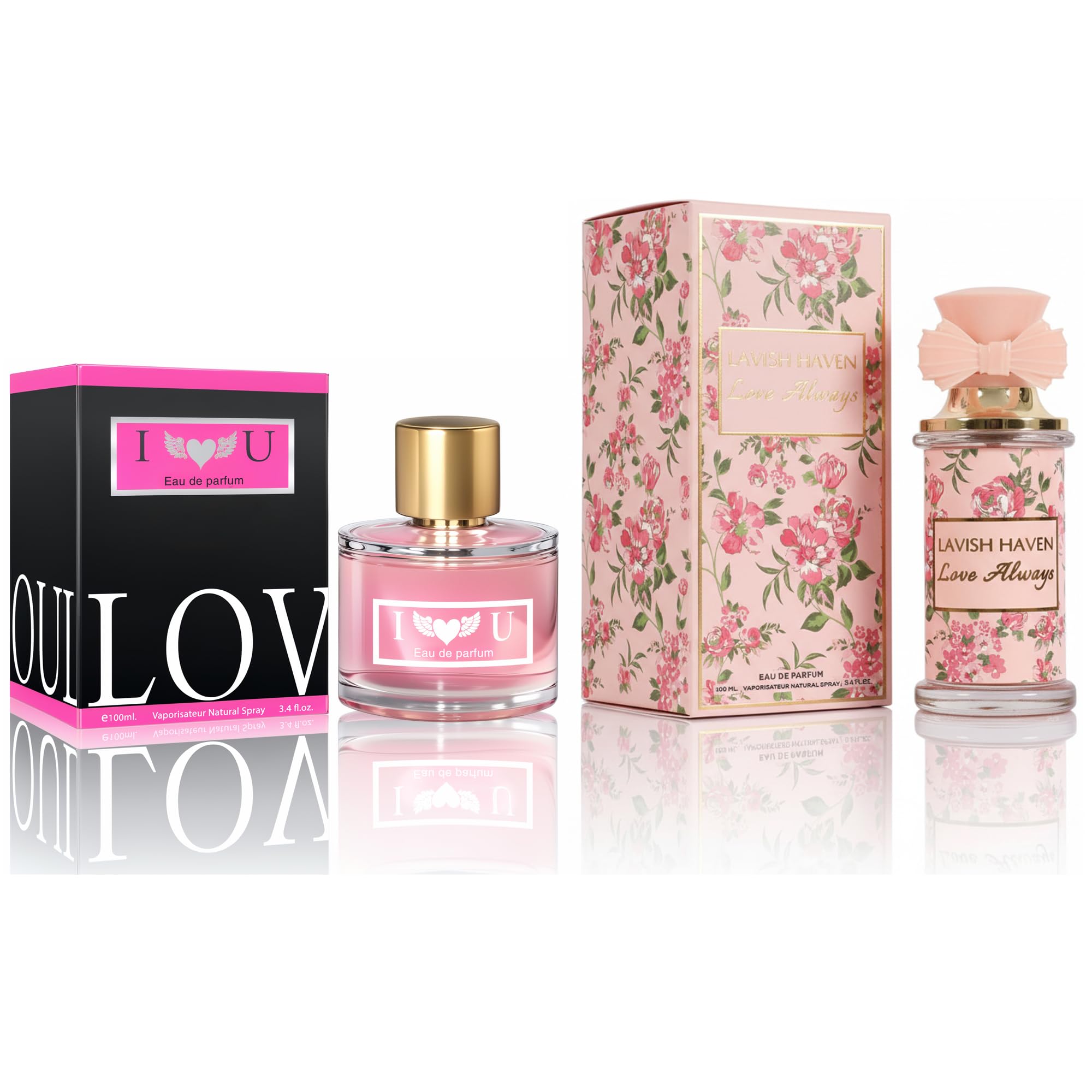 The Radiant Crystal Duo | 2-Piece Boutique Fragrance Set Main Duo Front Portrait

