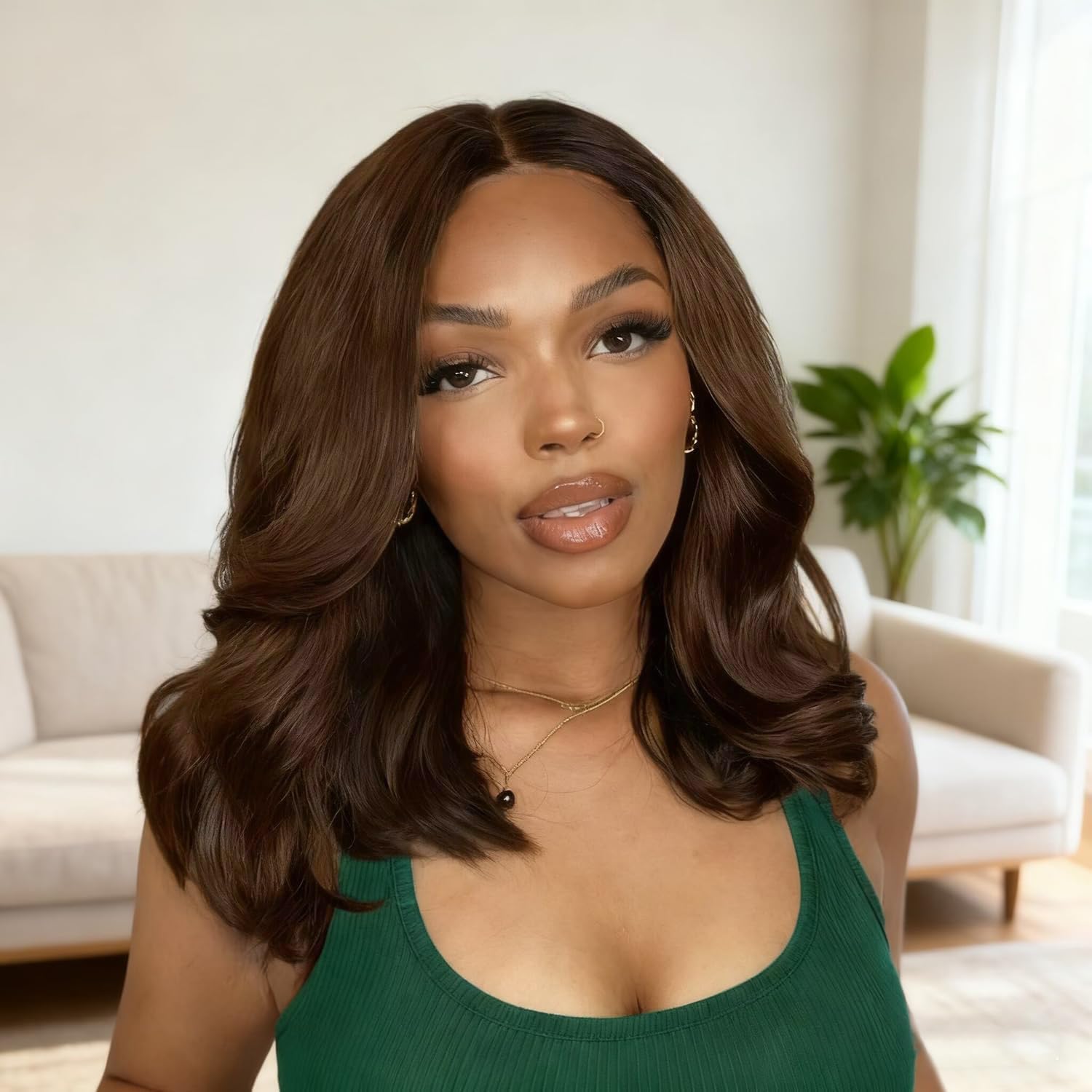 The Douyin Divine | 13x4 HD Lace Body Wave Bob Back View Showing Full Body Wave Volume

