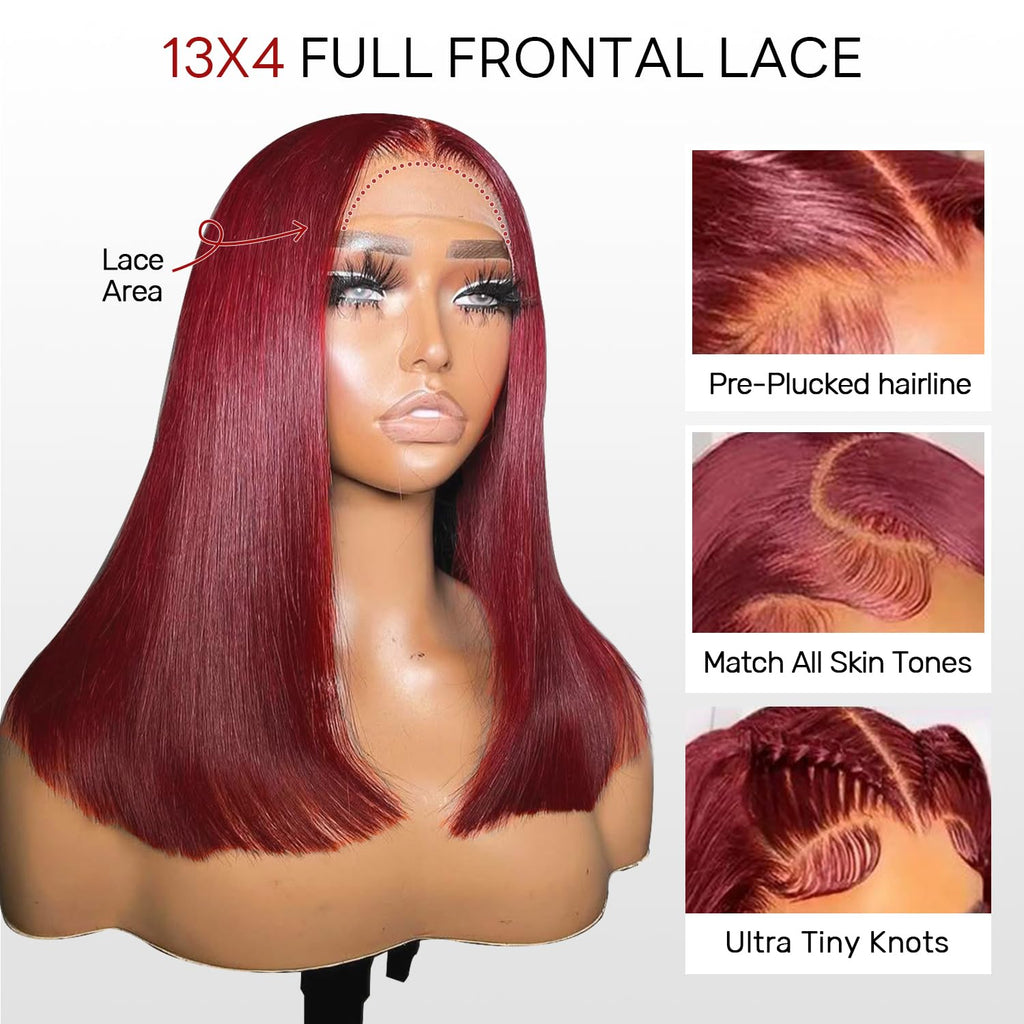 The Sleek Sultress | 180% Density HD Lace Bob