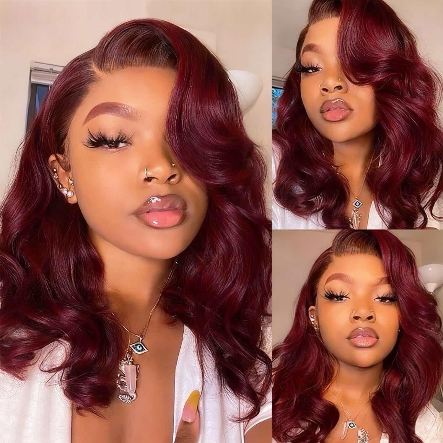 The Douyin Divine | 13x4 HD Lace Body Wave Bob Adjustable Elastic Straps and Combs

