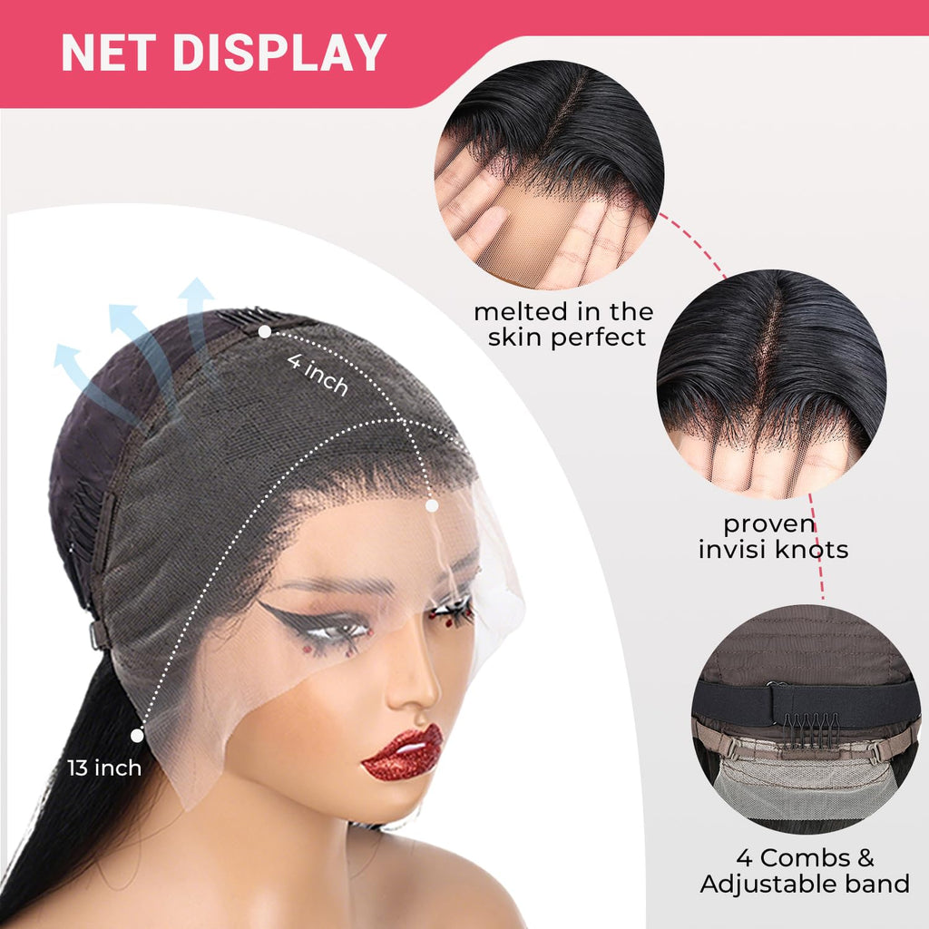 The Sleek Sultress | 180% Density HD Lace Bob Seductress Beauty Signature Collection Tag