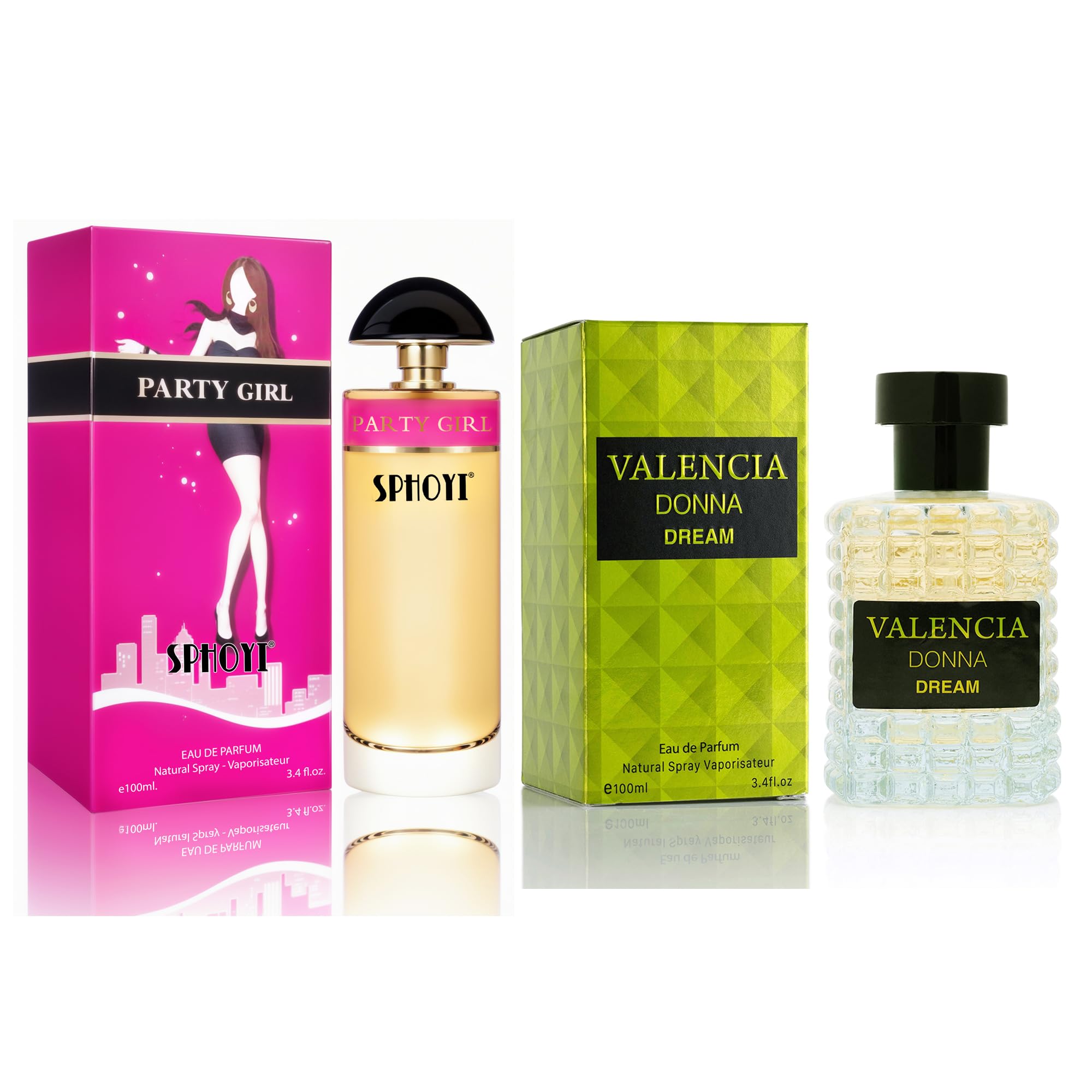 The Radiant Crystal Duo | 2-Piece Boutique Fragrance Set Boutique Countertop Display View

