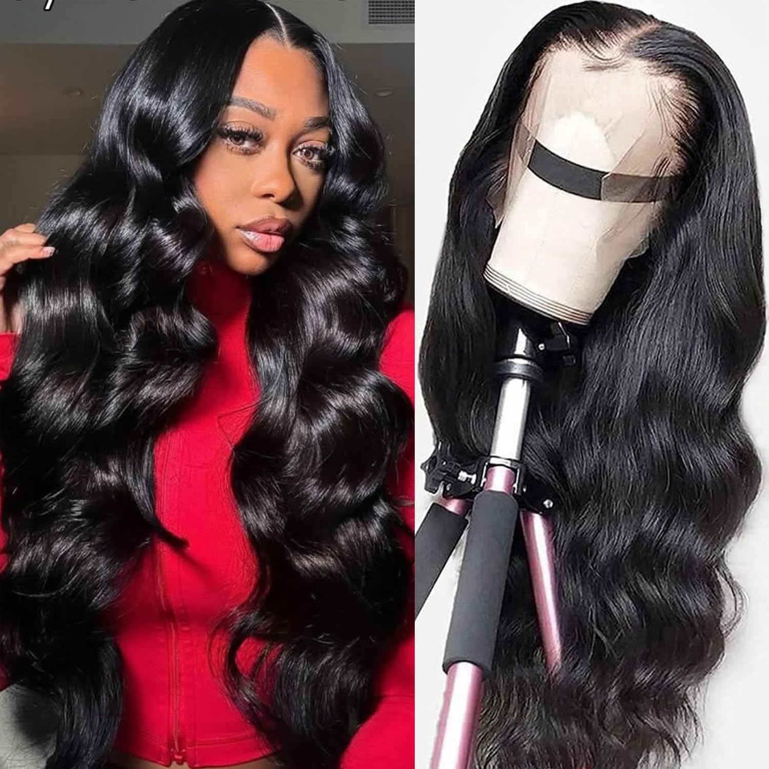 The Douyin Divine | 13x4 HD Lace Body Wave Bob Soft Body Wave Texture Detail

