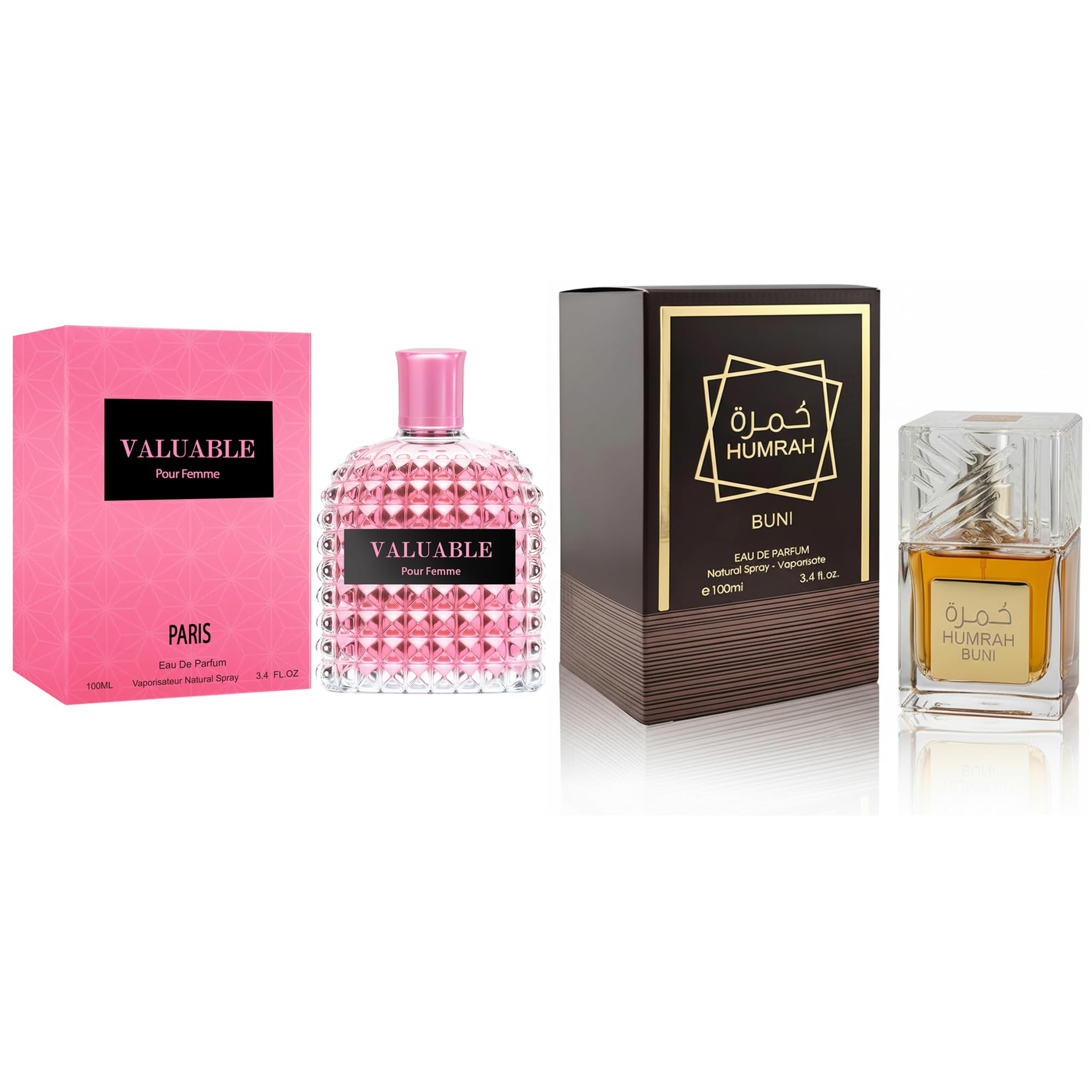 The Radiant Crystal Duo | 2-Piece Boutique Fragrance Set Compact Travel-Ready Duo Size

