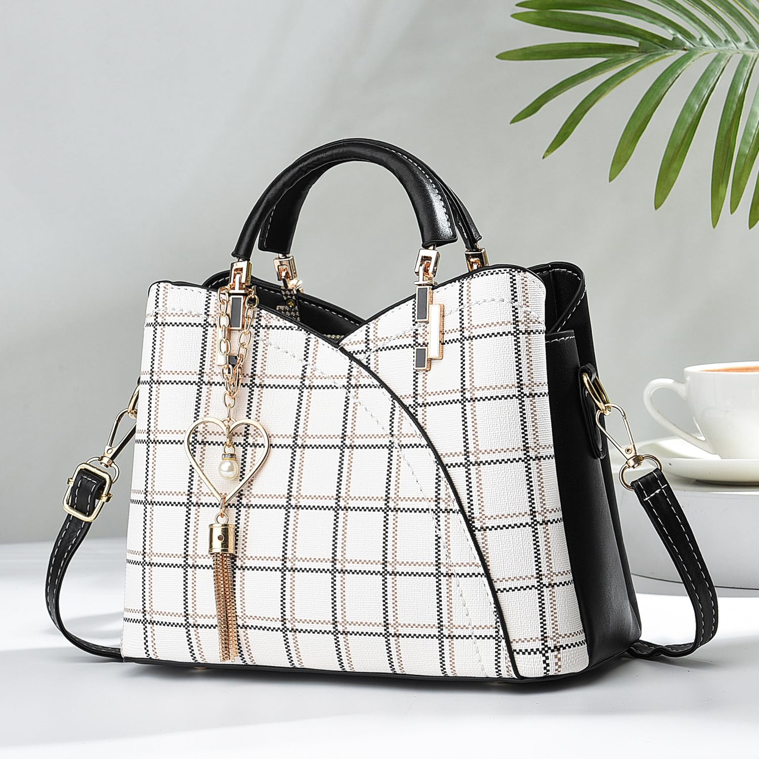 Xiaoyu Small Purses and Handbags for Women Fashion Crossbody Bag Lightweight Shoulder Bag Top Handle Satchel Purse
