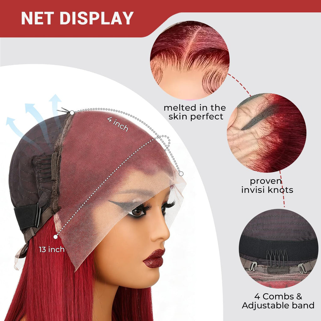 The Sleek Sultress | 180% Density HD Lace Bob