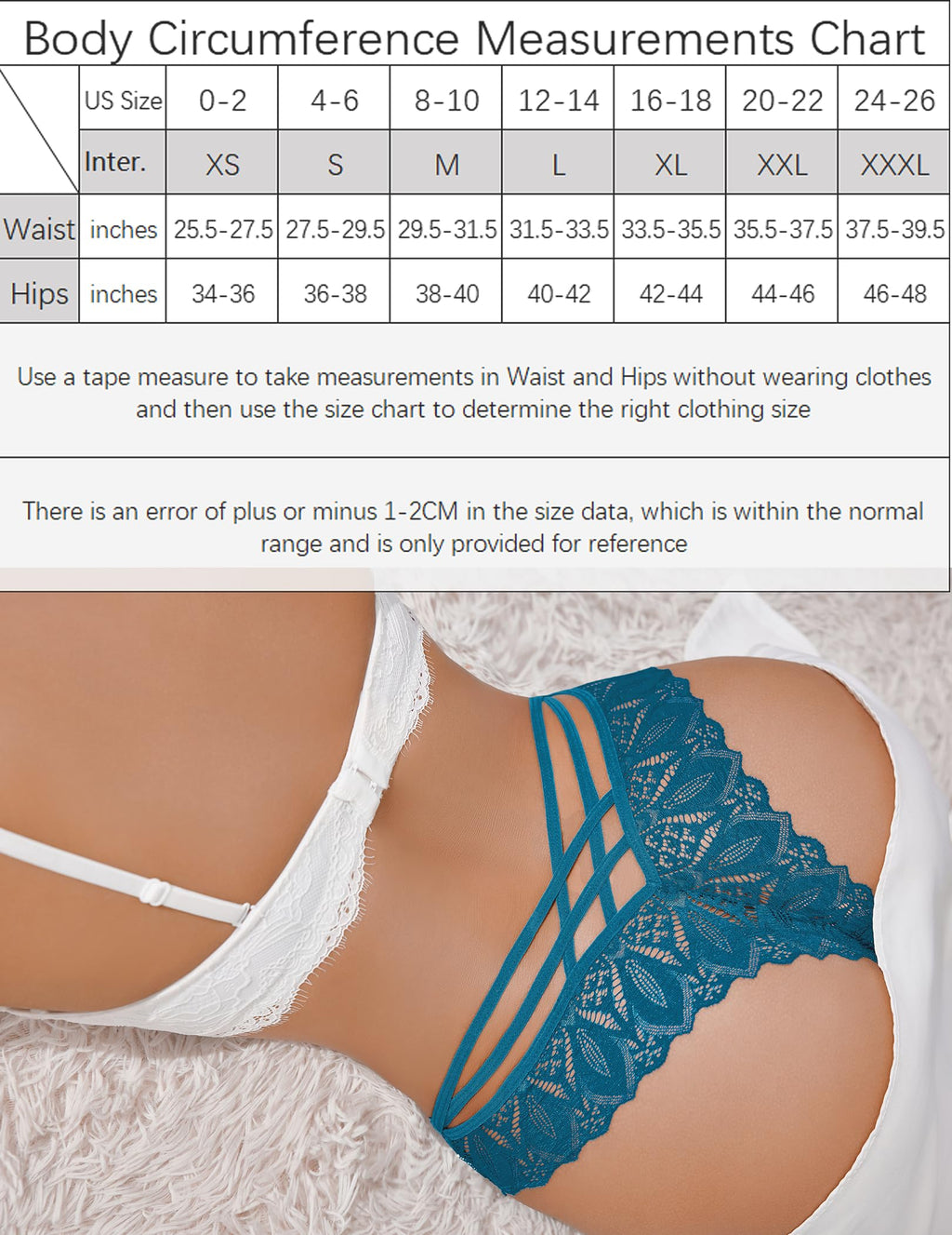 The Criss-Cross Allure | Signature Lace Cheeky Panties