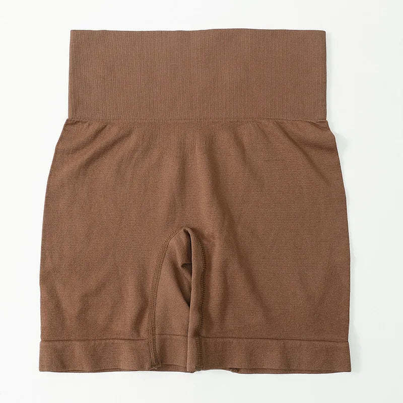 Seamless High Waist Shorts Panties For Women Hip Lift Shorts Safety Pants Fitness Sports Boxer Panty Tummy Control Underwear