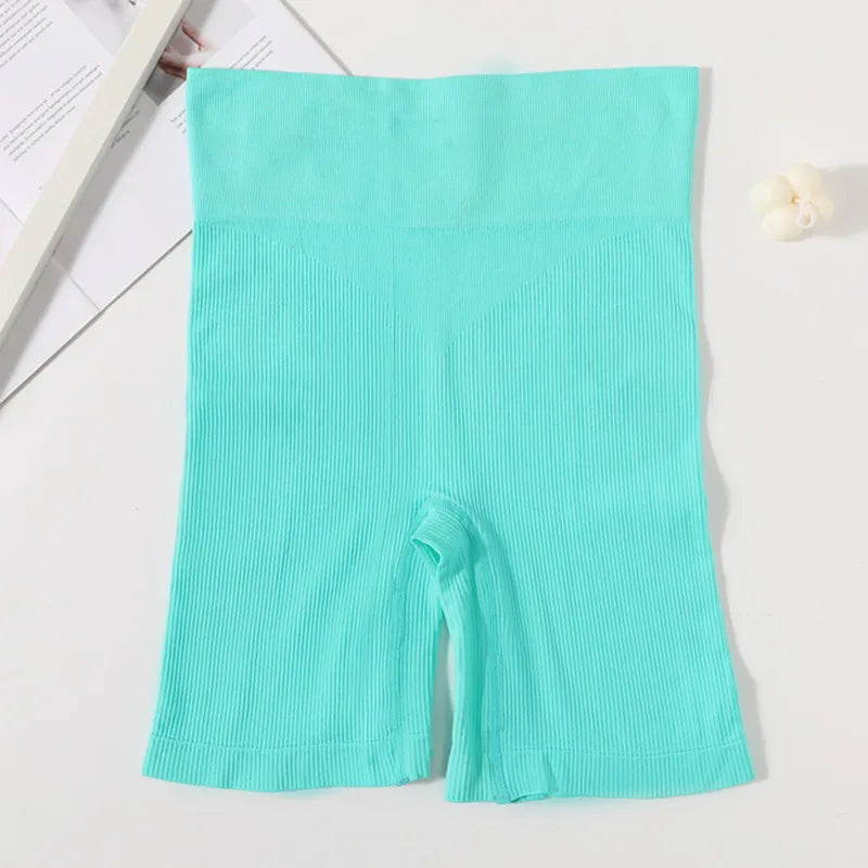 Seamless High Waist Shorts Panties For Women Hip Lift Shorts Safety Pants Fitness Sports Boxer Panty Tummy Control Underwear