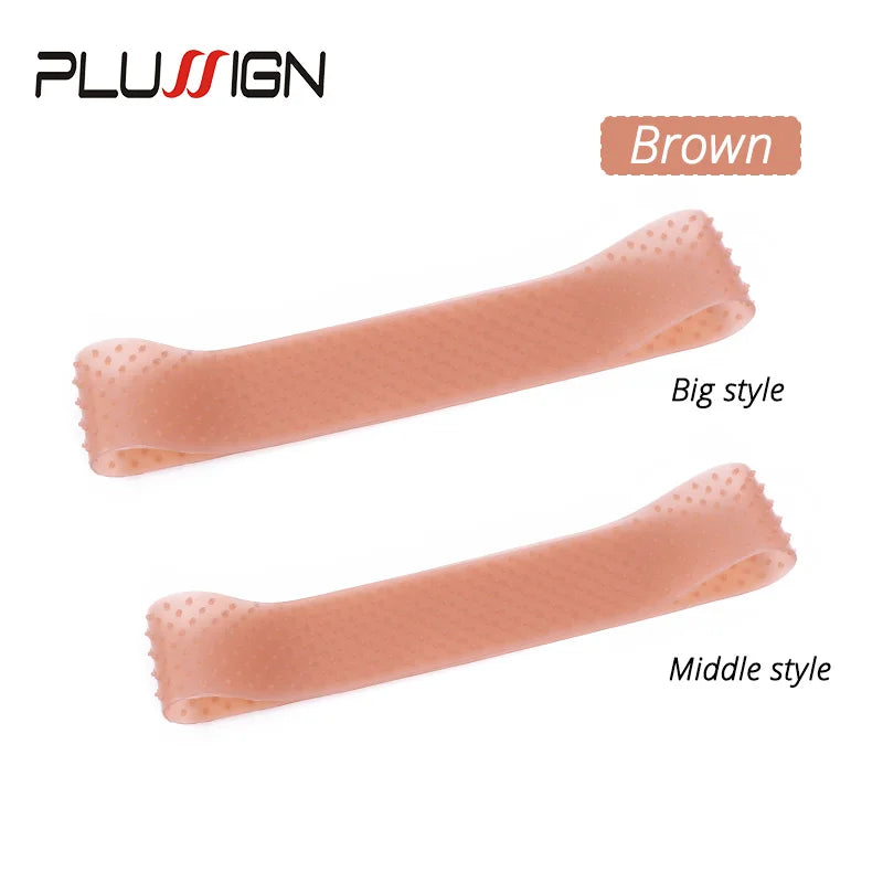 Silicon Wig Band Elastic Wig Grip Brown Transparent Black Headband For Fix Wigs Beige Hair Band Without Gel Or Glue Non Slip