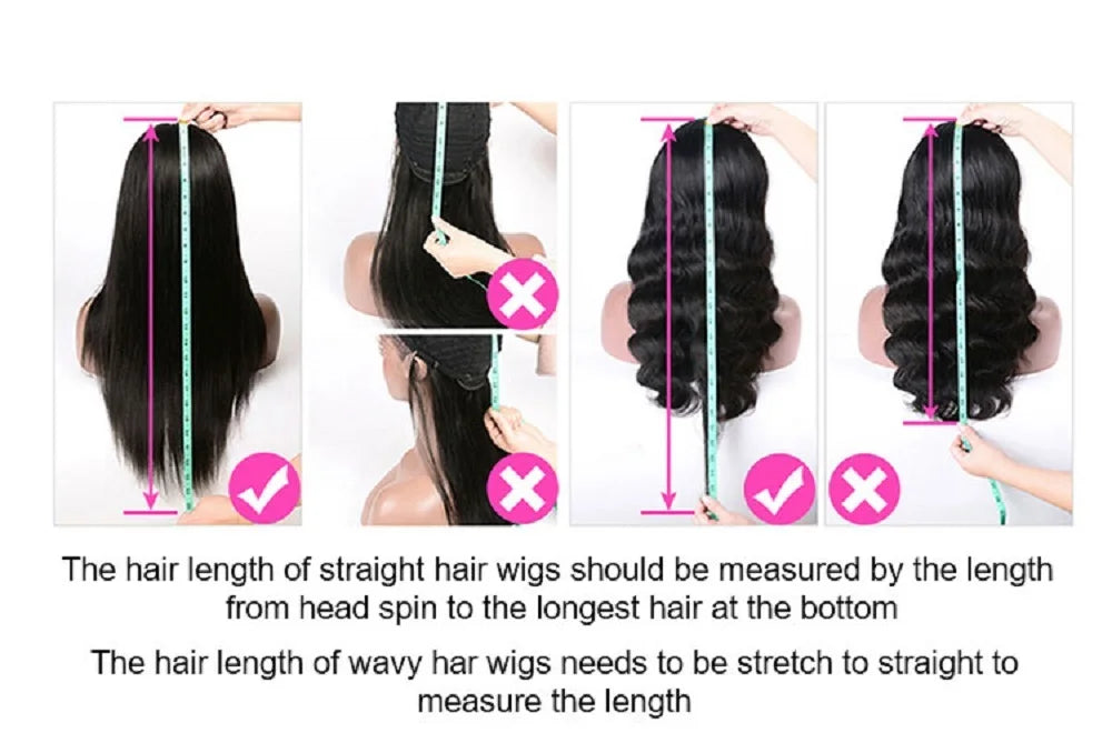 Glueless Full Lace Wigs Natural Wavy Dark Brown Human Hair HD Lace 13x6/360 Wigs With Natural Hairline 5x5 Silk Base Closure Wig