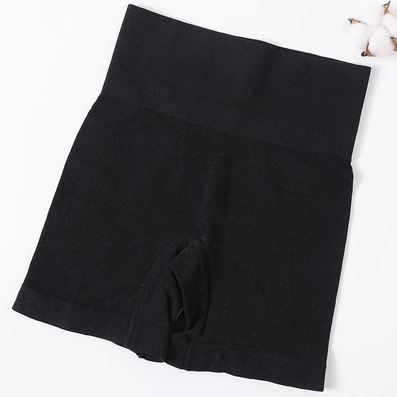 Seamless High Waist Shorts Panties For Women Hip Lift Shorts Safety Pants Fitness Sports Boxer Panty Tummy Control Underwear