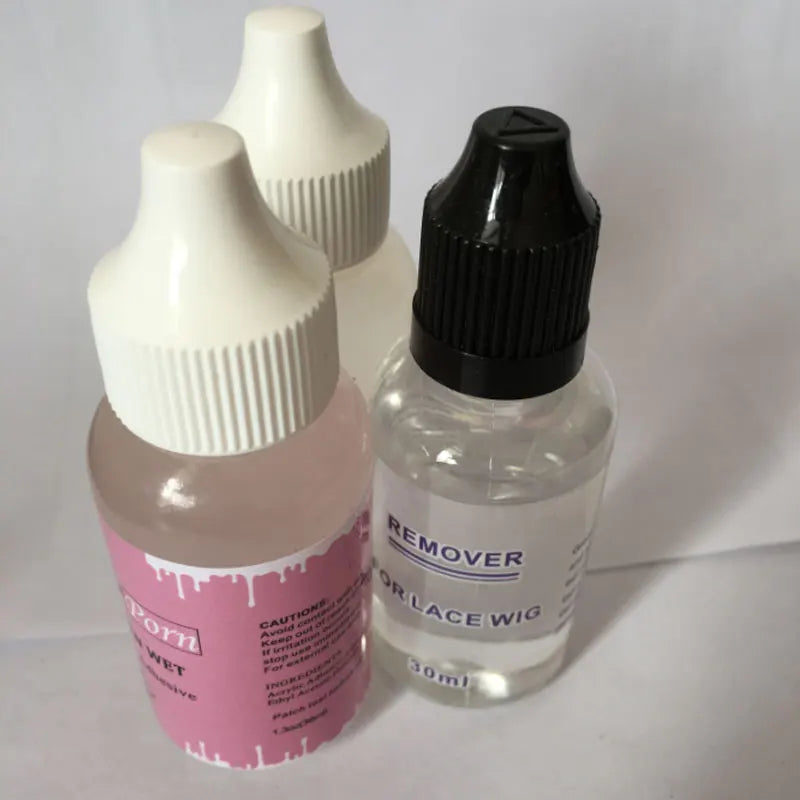 Lace Glue Strong Hold Glue for Wigs and Hair Systems Invisible Bonding Waterproof Hair Replacement Adhesive