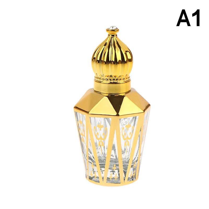 10/12ML Empty Roller Bottles For Essential Oil Travel Bottle With Glass Roller Ball Refillable Empty Glass Perfume Containers