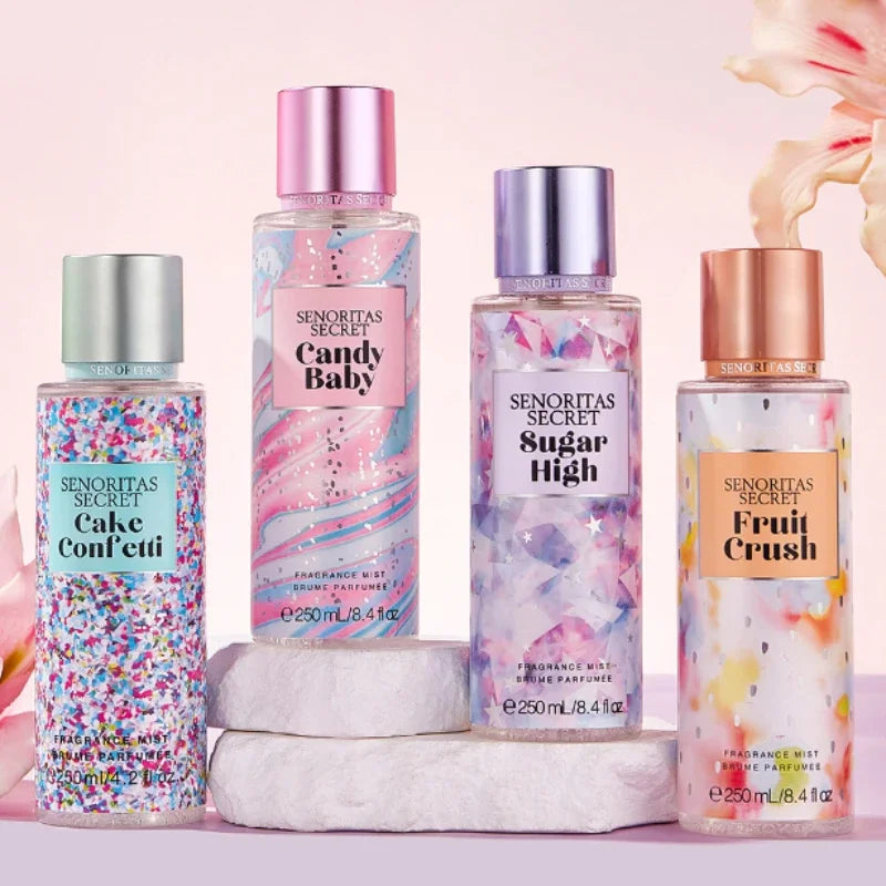 Original Perfume Vanilla Flower Fruit 250ml Fragrance Mist Scent Light Long Lasting Fragrance Women's Perfume Charming Gift
